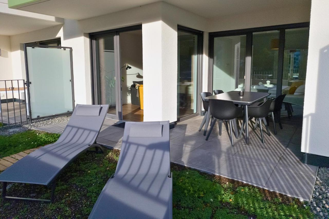 Vivamosel: Appartement Mit Mosel & Burgblick - Balkon - Parken - Aufzug - Fahrradraum Кохем Экстерьер фото
